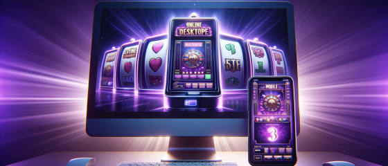 Sloturi pentru cazinouri desktop vs. mobile: Ghid cuprinzător
