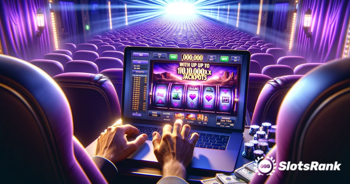 Sloturi online pe bani reali cu jackpot-uri de până la 100.000 de ori